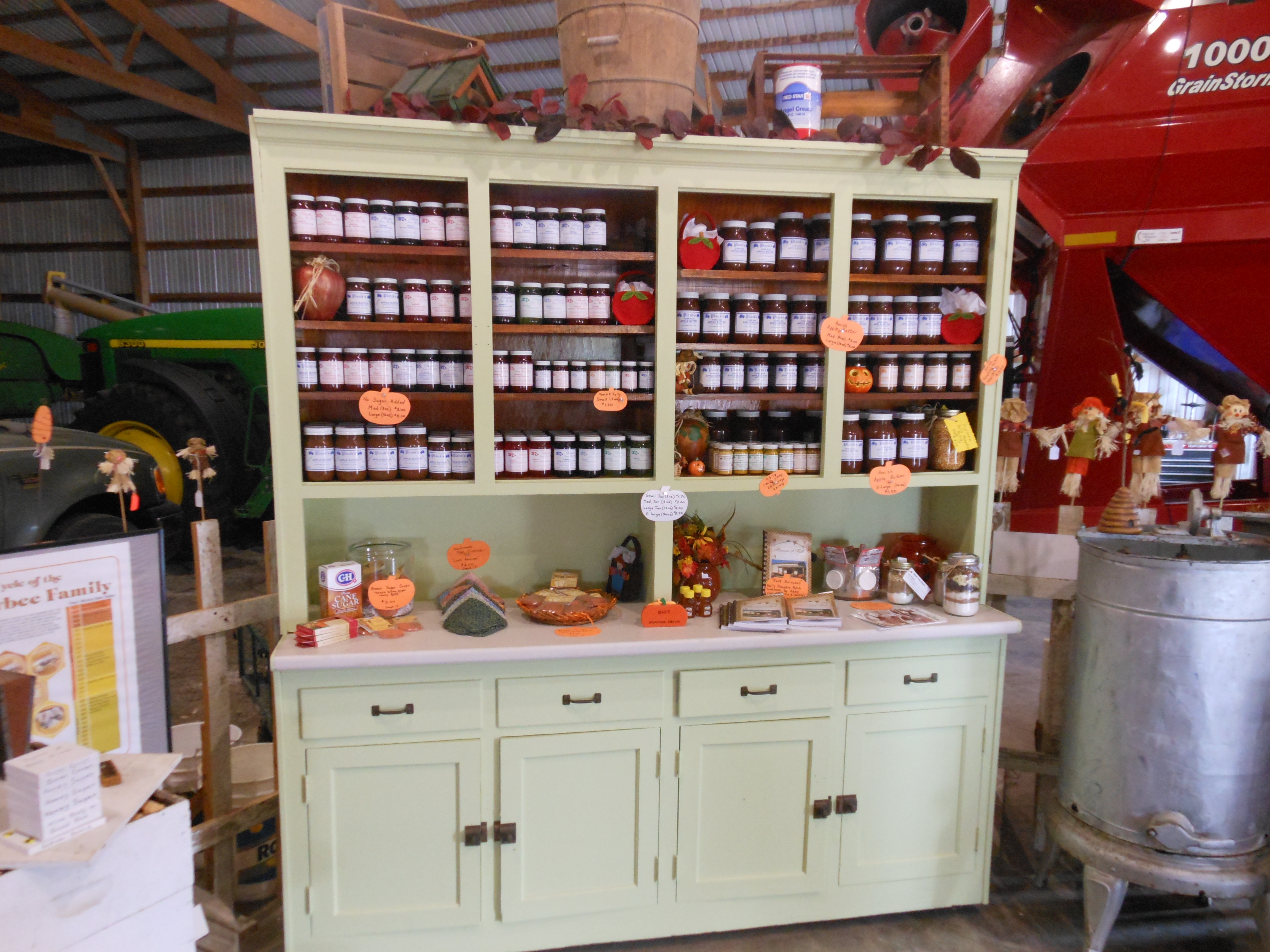 Honey Products Display